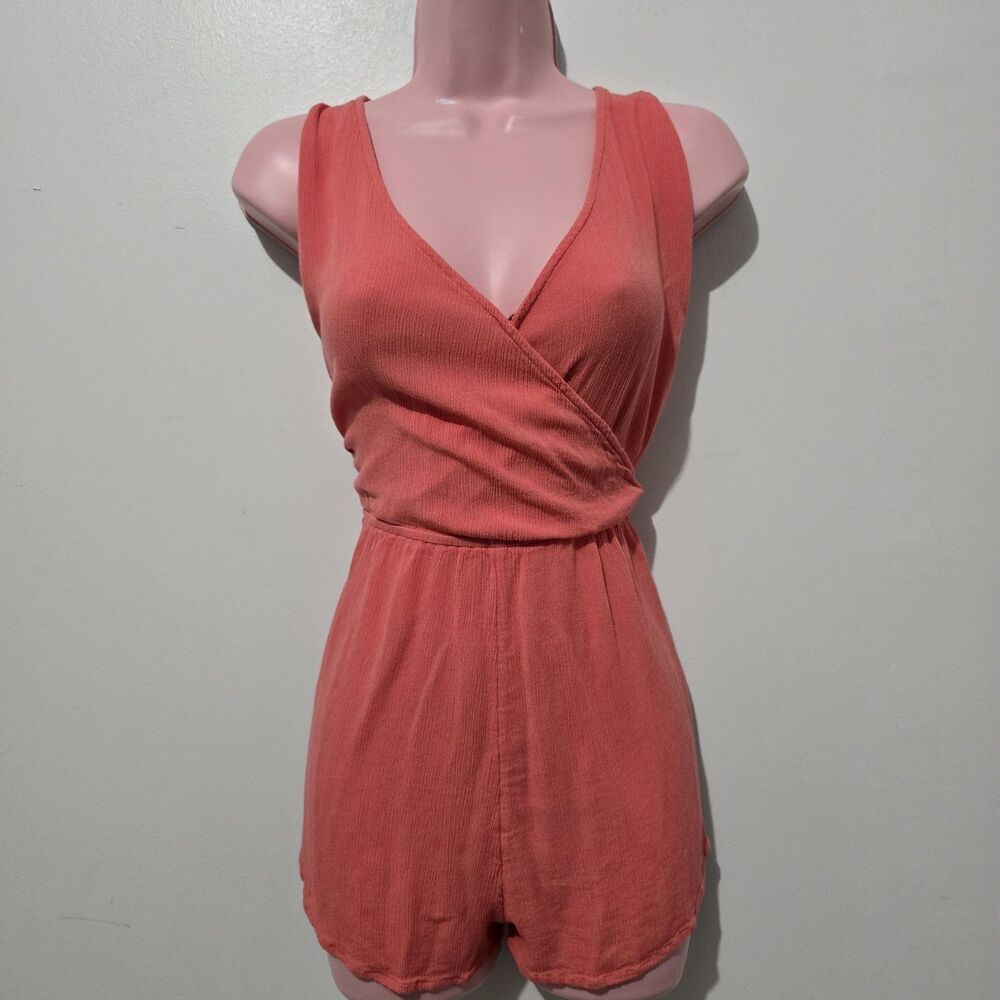 Oneill - Sim Coverup - Cantina Romper Crossed  Neck - Size M - Pink